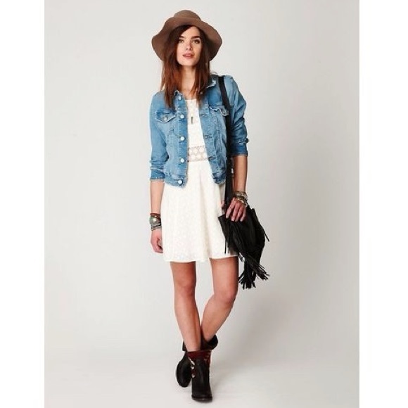 Free People Dresses & Skirts - FREE PEOPLE | NWOT Daisy Lace Fit & Flare Dress 4